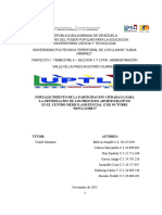 Fortalecimiento de La Participacion Ciudadana para La Optimizacion de Los Procesos Administrativos en El Centro Medico Asistencial 12 de Octubre "Doña Loren"