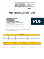 PTS-DCH-01 - Aseo en Instalación de Faena v2024