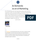 8 Tipos de Demanda Esenciales en El Marketing