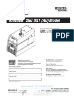 Lincoln Ranger® 250 GXT Engine Driven Welder (Kohler®) (Electric Fuel Pump) - K2923-1-User Operating Manual