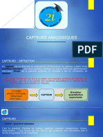 Capteurs Analogiques