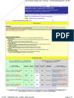 Modèle Check List ISO - 14001 2015