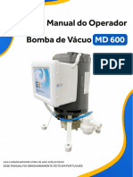 Manual Do Operador - Bomba de Vácuo MD600 - Rev05