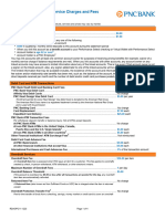 Service Charges Standard Checking A