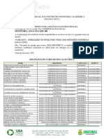 Monitoria - Esa@Uea - Edu.Br: Disciplinas Do Curso de Educação Física