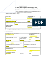 Reporte de Accidente Laboral Nom-019