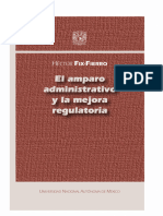 El Amparo Administrativo y La Mejora Regulatoria en Mexico