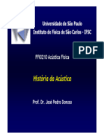 Historia Da Acustica - (1 - )