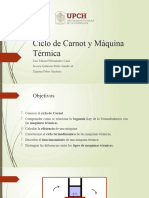 Ciclo de Carnot y Máquina Térmica