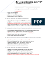 Práctica de Comunicación 2do