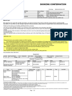 Booking Confirmation: Maersk Spot