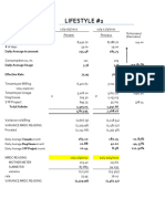 Billing Comparison (Electric and Water)