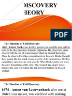 Cell Discovery and Theory