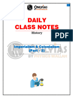 249 History Imperialism & Colonialism Part 02 Daily Class No