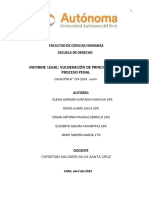 Informe Legal Grupo 1 - Derecho Procesal Penal