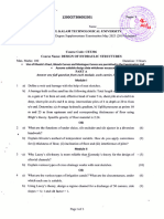 Cet306 Design of Hydraulic Structures, May 2023