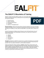 SEALFIT 5 Mountains of Training