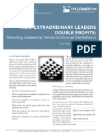 How Extraordinary Leaders Double Profit