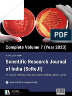 Scientific Research Journal of India SRJI ScReJi Complete Vol-7 2023 All Issues