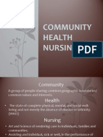 Community Health Nursing