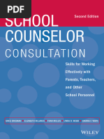 School Counselor Consultation Skills For Working Effectively With Parents,.-John Wiley & Sons (2022)