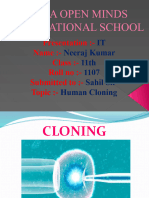 Cloning