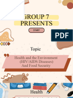 Health and Environment (HIV/AIDS) Diseases and Food Security Module 7