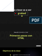 Clase 02 - Primeros Pasos Con HTML