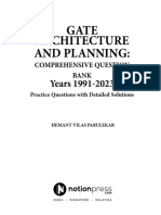 Gate Architecture and Planning:: Comprehensive Question Bank (1991-2023)