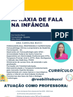 Apostila Curso - Apraxia de Fala