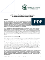 Hsus Report Agriculture Global Warming and Climate Change