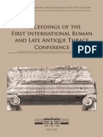 Dintchev V., Town and Church in Late Antiquity. Architectural and Urbanistic Dimensions, Proceedings of the First International Roman and Late Antique Thrace Conference, Vagalinski L. et al. (eds.), Sofia 2018, pp.