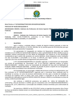 Arquivamento Registro Proifes