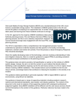 Grid Scale Battery Energy Storage System Planning Guidance For FRS