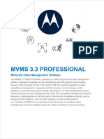 MVMS 3.3 Professional DATASHEET - v1