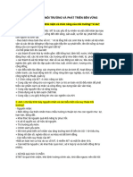 35 Câu Hỏi Ôn Tập - Môi Trường Và Phát Triển - Đề Cương