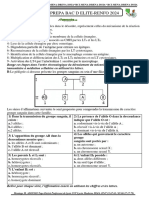 Sujet 07 Prepa Bac D Elite-Renfo 2024 SVT