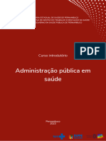 Módulo 4 - Livro Do Curso de Administração Pública em Saúde