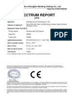 Spectrum Report: 1 Cover Page