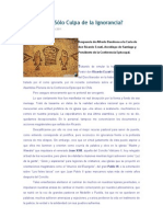 Respuesta de Alfredo Barahona A La Carta de Don Ricardo Ezzati