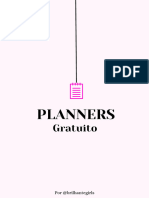 Planner Gratuito @brilhantegirls 