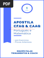 Apostila Cfaq & Caaq: Português e Matemática