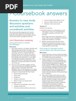 Asal T&T Unit 3 Answers