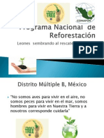 Programa Nacional de Reforestacion