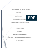 Diseñar El Modelo Conceptual y Lógico de Acuerdo Al Caso de Estudio - GA4-220501095-AA1-EV0