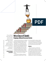 Chattergoon Marion 2016 Not As Easy As It Sounds Designing A Balanced Assessment System