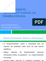 Aula 12 Desenvolvimento Psicologico e Social Na Primeira Infancia