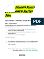 Guión Clase 2 - Funciones Básicas para Administrar Nuestros Datos