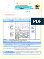 2º E4 S3 Sesion D2 Mat Ordenamos Números en La Recta Numerica