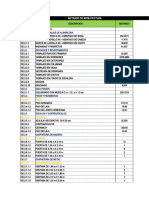 Excel - Presupuesto Arquitectura